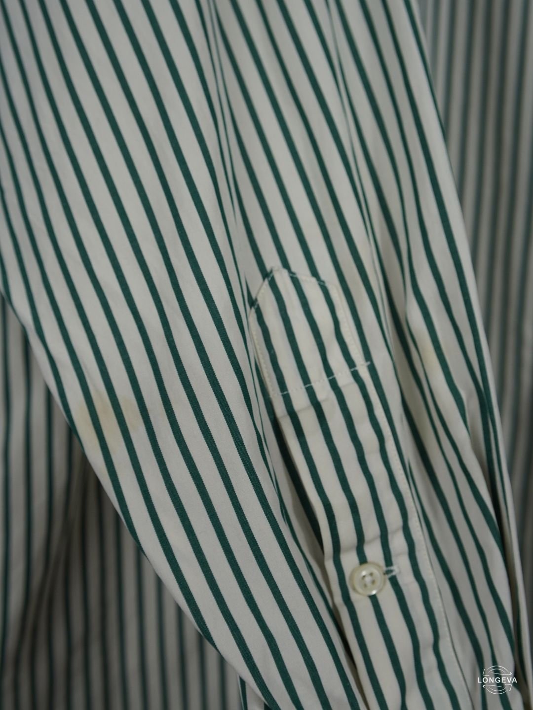 CAMISA POLO RALPH LAUREN L BEIGE RAYAS - Image 2