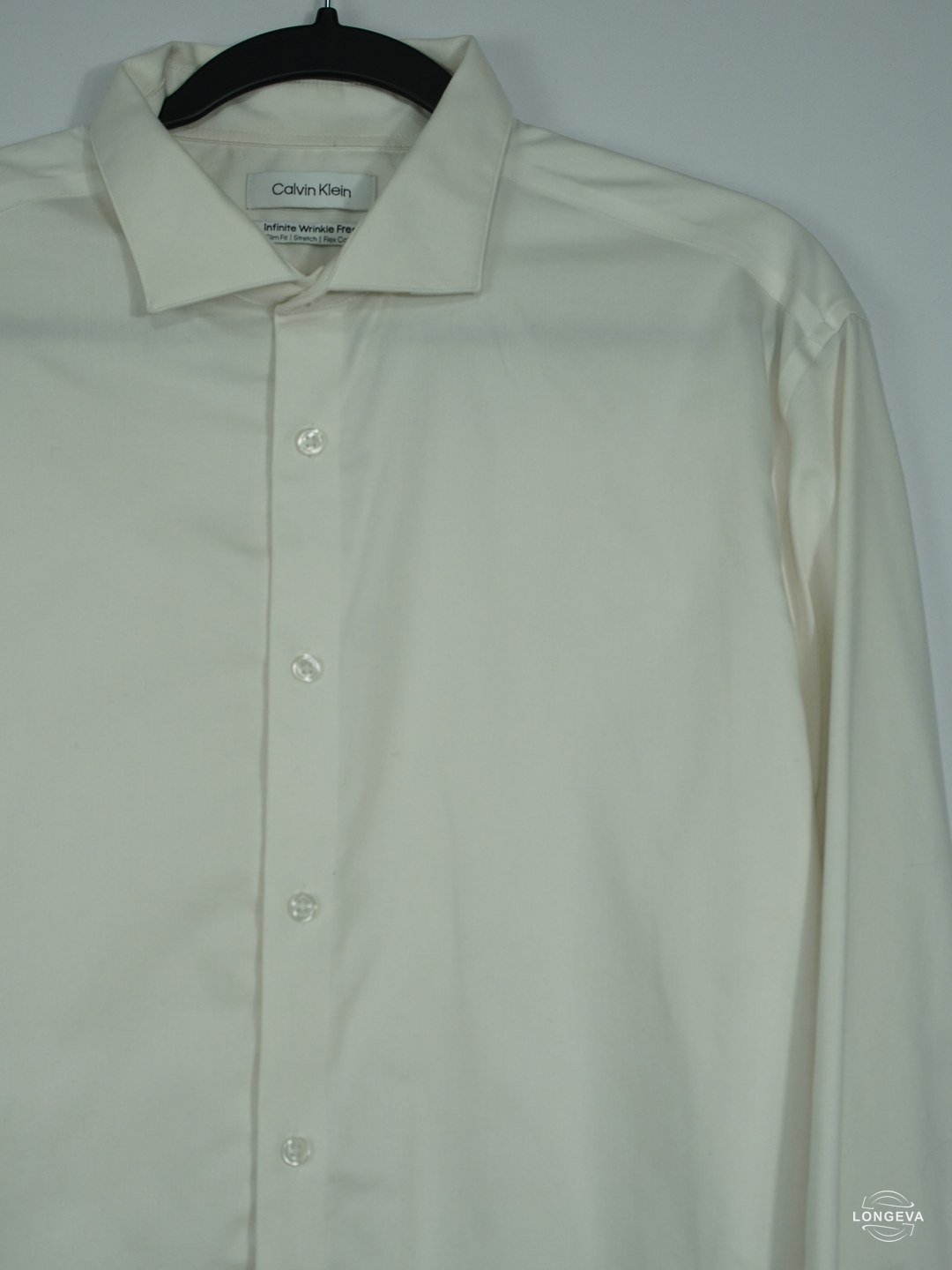 CAMISA CALVIN KLEIN XL BLANCO LISA - Image 2