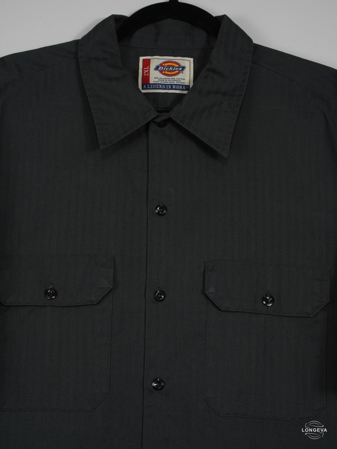 CAMISA DICKIES 2XL GRIS LISA - Image 2
