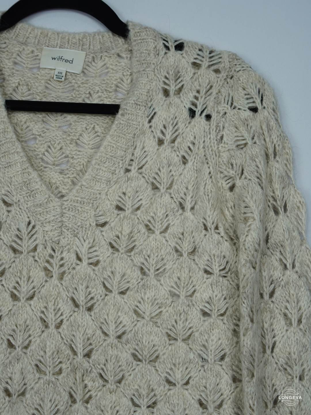 BLUSA WILFRED XXS BEIGE TEJIDO - Image 2