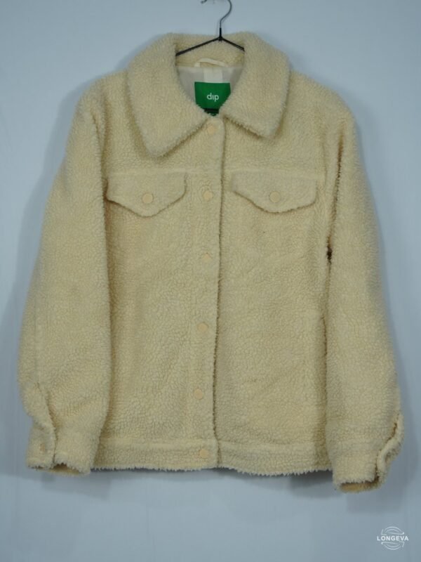 ABRIGO DIP M BEIGE AFELPADO