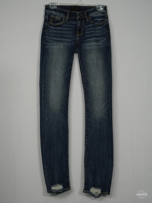 PANTALON MEZCLILLA BUCKLE BLACK 24X32 AZUL LISA