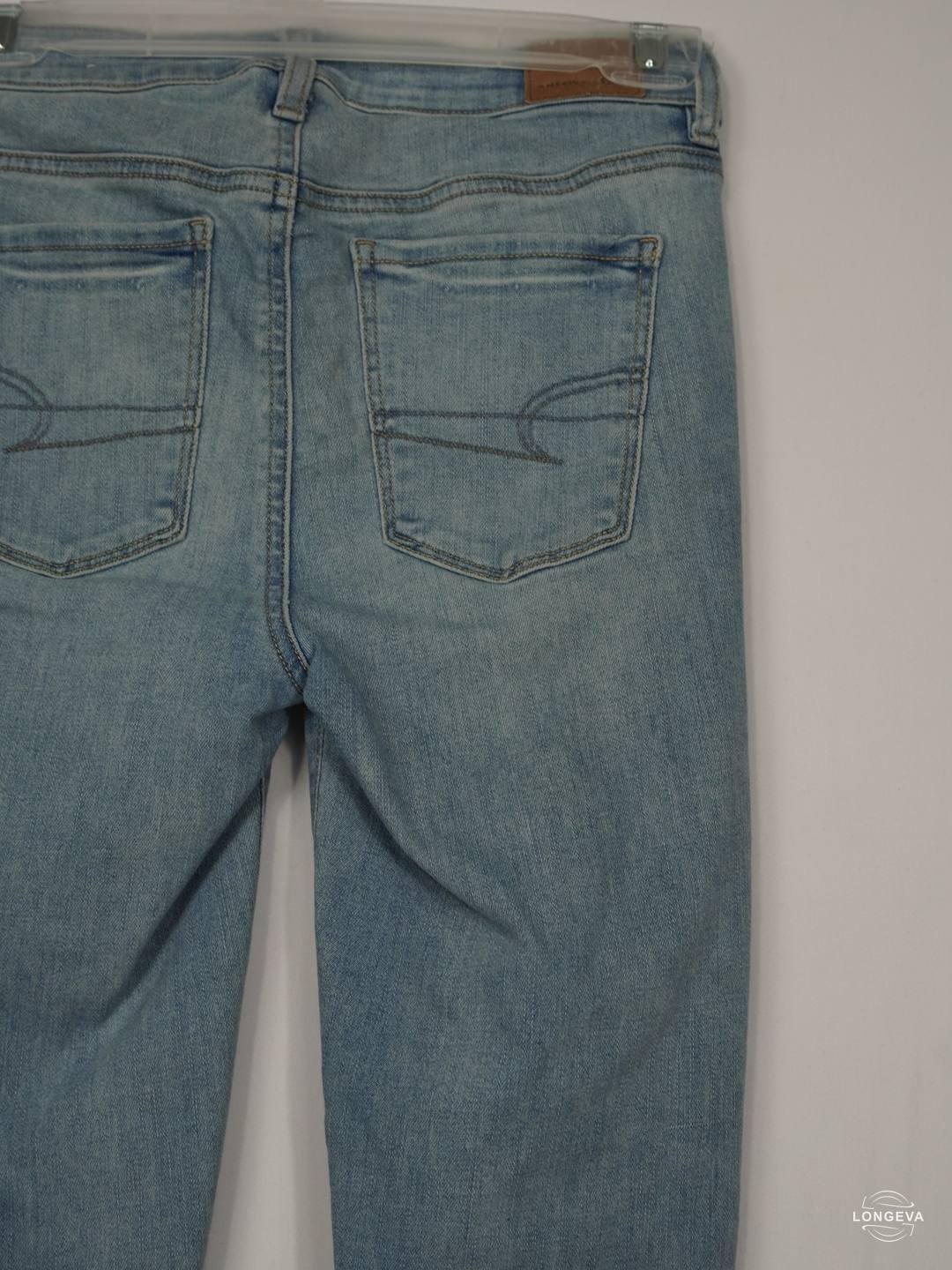 PANTALON MEZCLILLA AMERICAN EAGLE 2 AZUL LISA - Image 2