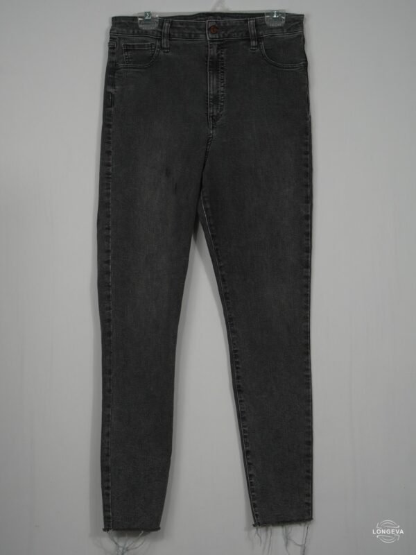 PANTALON MEZCLILLA GAP 32X14 GRIS LISA