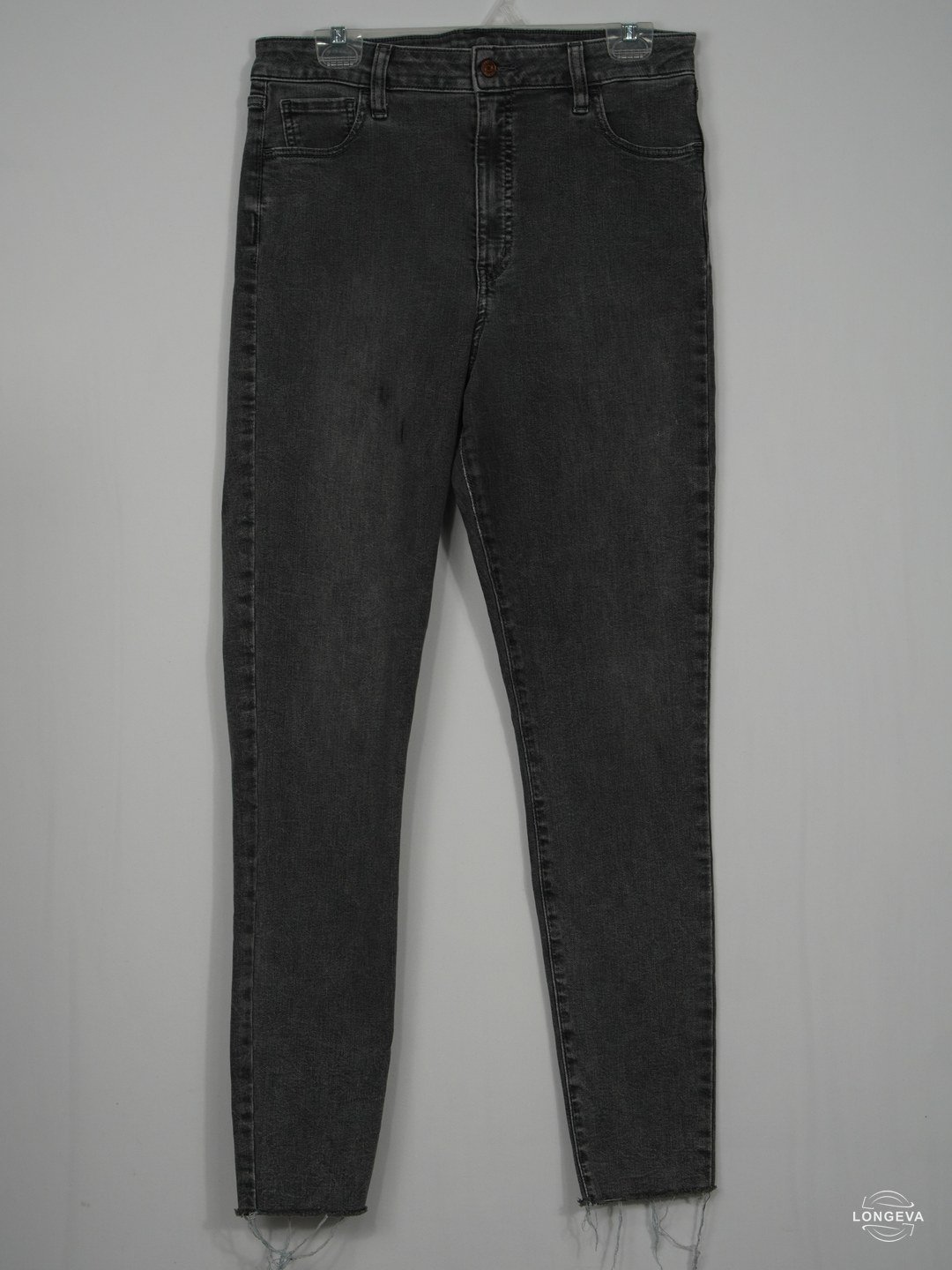PANTALON MEZCLILLA GAP 32X14 GRIS LISA