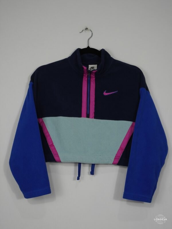 SUDADERA NIKE M AZUL AFELPADO