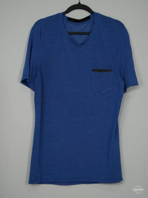 PLAYERA LULULEMON M AZUL LISA