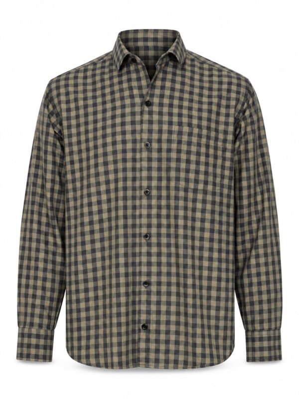 CAMISA BURBERRY 40 GRIS CUADROS
