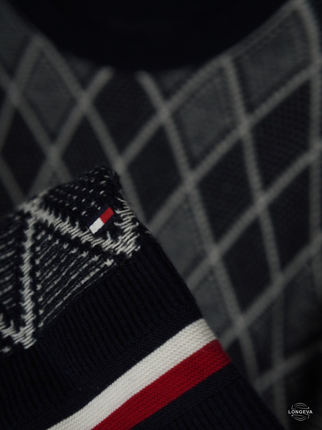 SUETER TOMMY HILFIGER | AZUL/BLANCO | CUADROS | M - Image 2