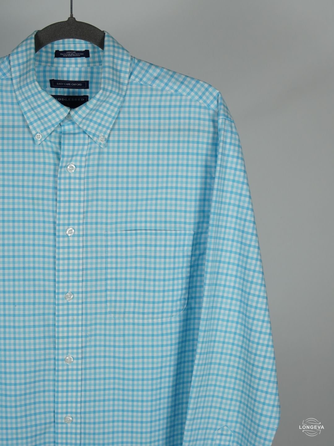 CAMISA SADDLEBRED | CELESTE | CUADROS | 34/35 - Image 2