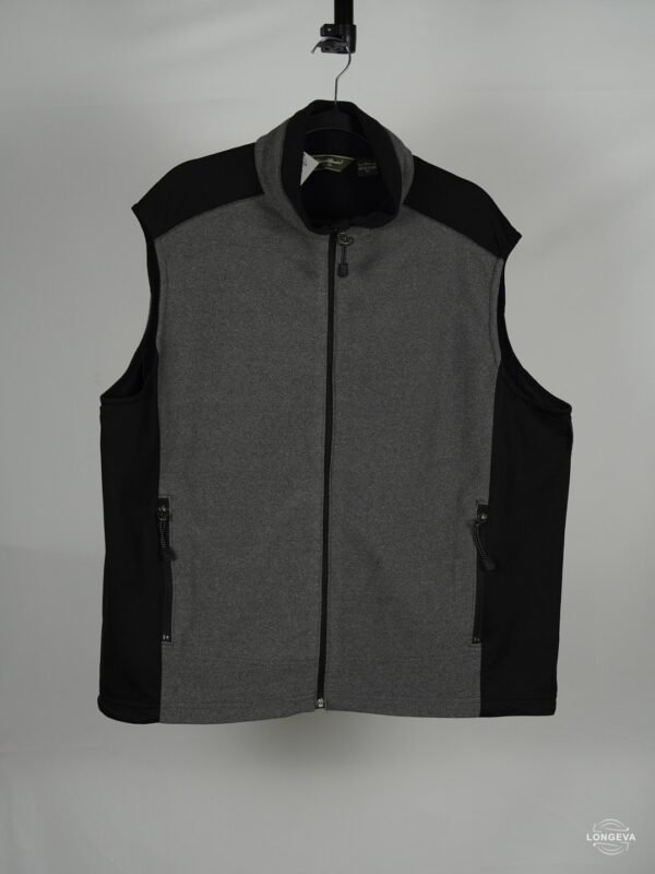 CHALECO EDDY BOWER | GRIS/NEGRO | JASPEADA | XL