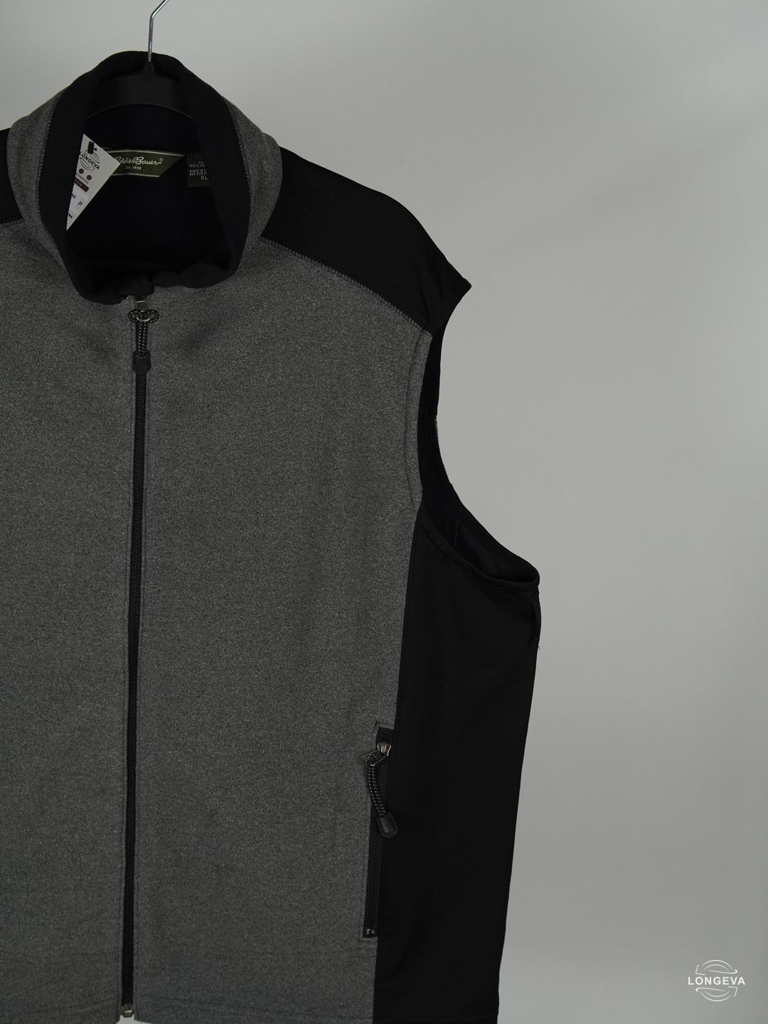 CHALECO EDDY BOWER | GRIS/NEGRO | JASPEADA | XL - Image 2