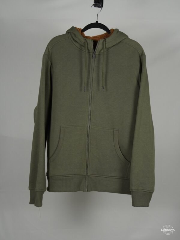 SUDADERA GEORGE | VERDE | AFELPADO | XL