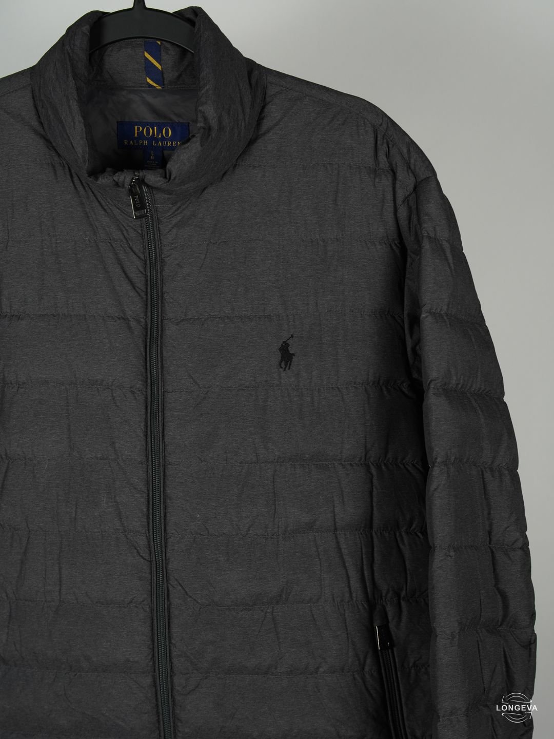 CHAMARRA POLO RALPH LAUREN | GRIS | LISO | L - Imagen 2