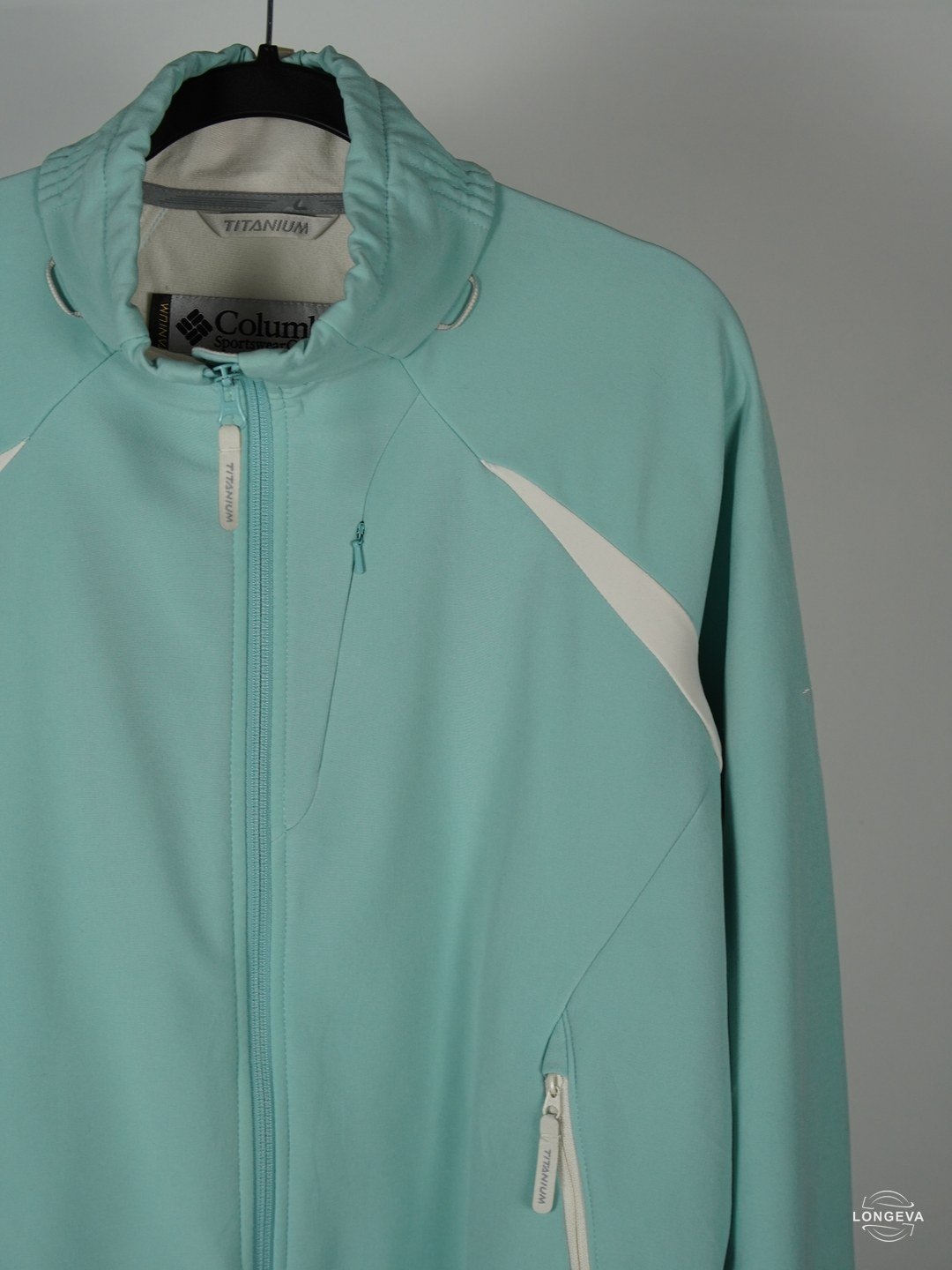 CHAMARRA COLUMBIA | AZUL | LISO | XL - Imagen 2
