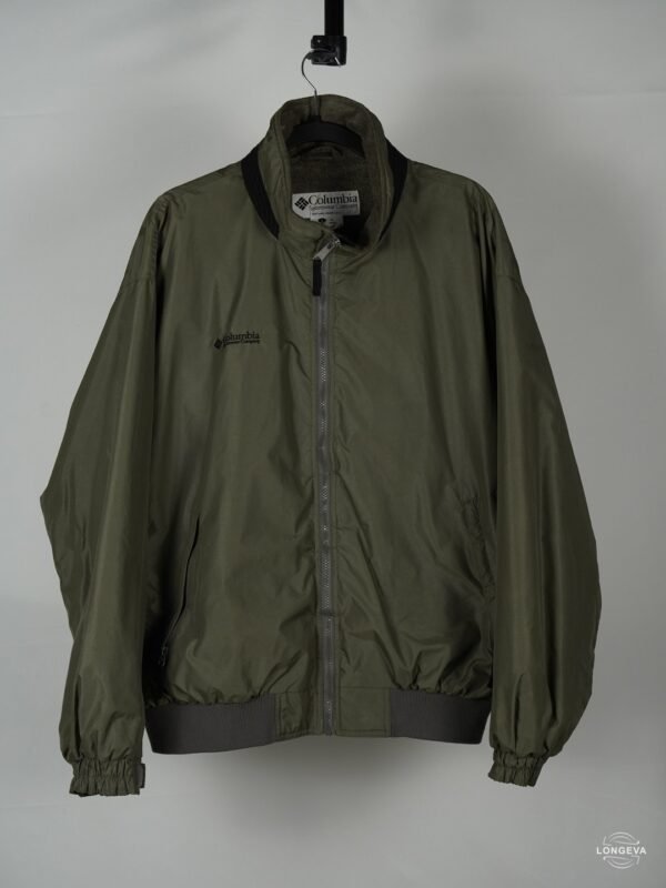 ROMPEVIENTOS COLUMBIA | VERDE MILITAR | LISO | L