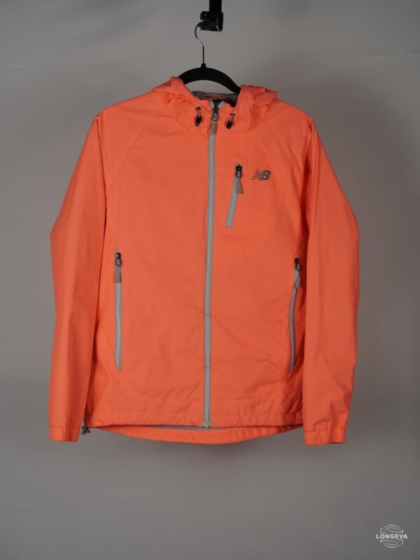 ROMPEVIENTOS NEW BALANCE | NARANJA NEON | LISO | M