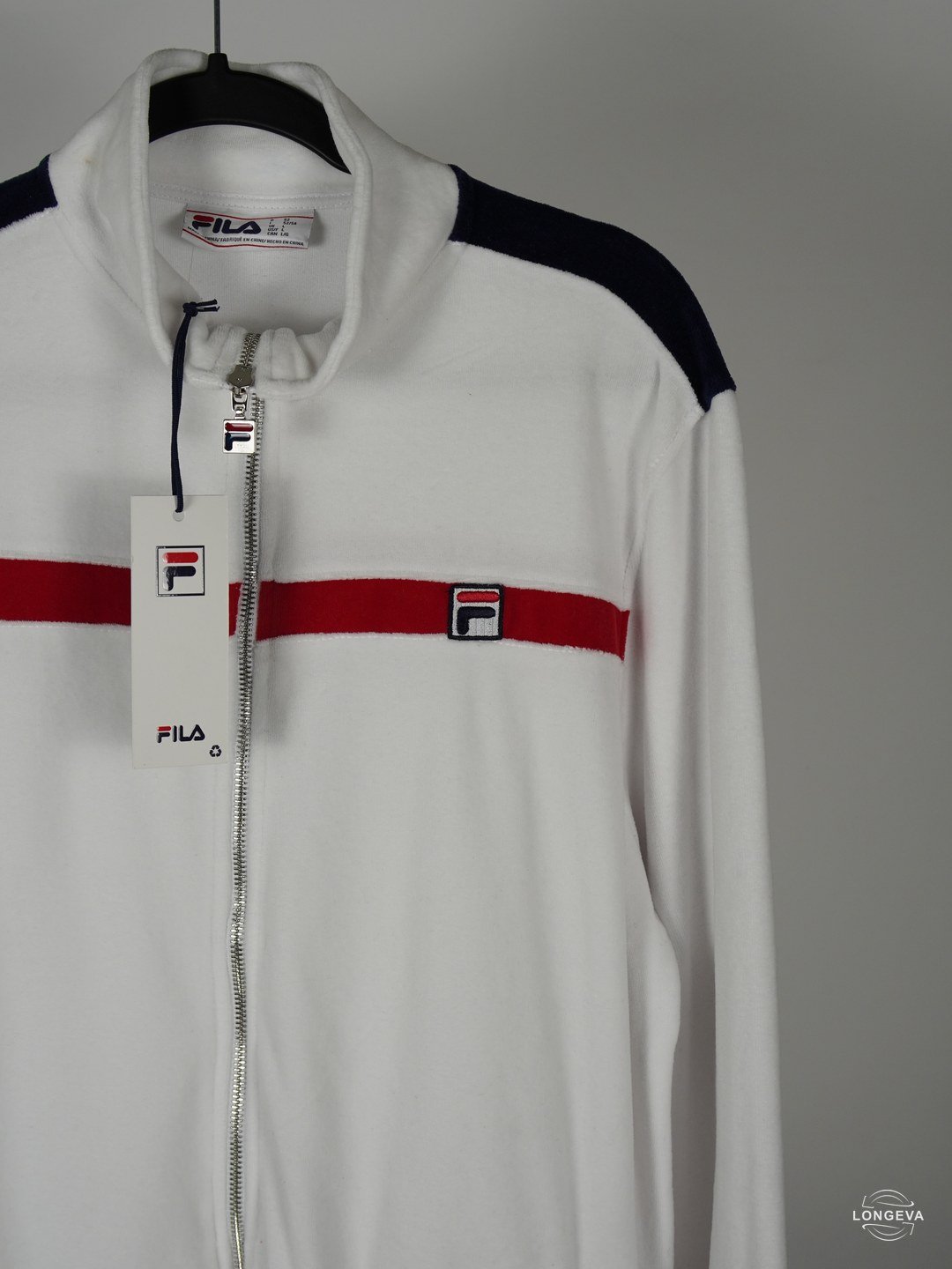 SUDADERA FILA | BLANCO | LISO | L - Imagen 2