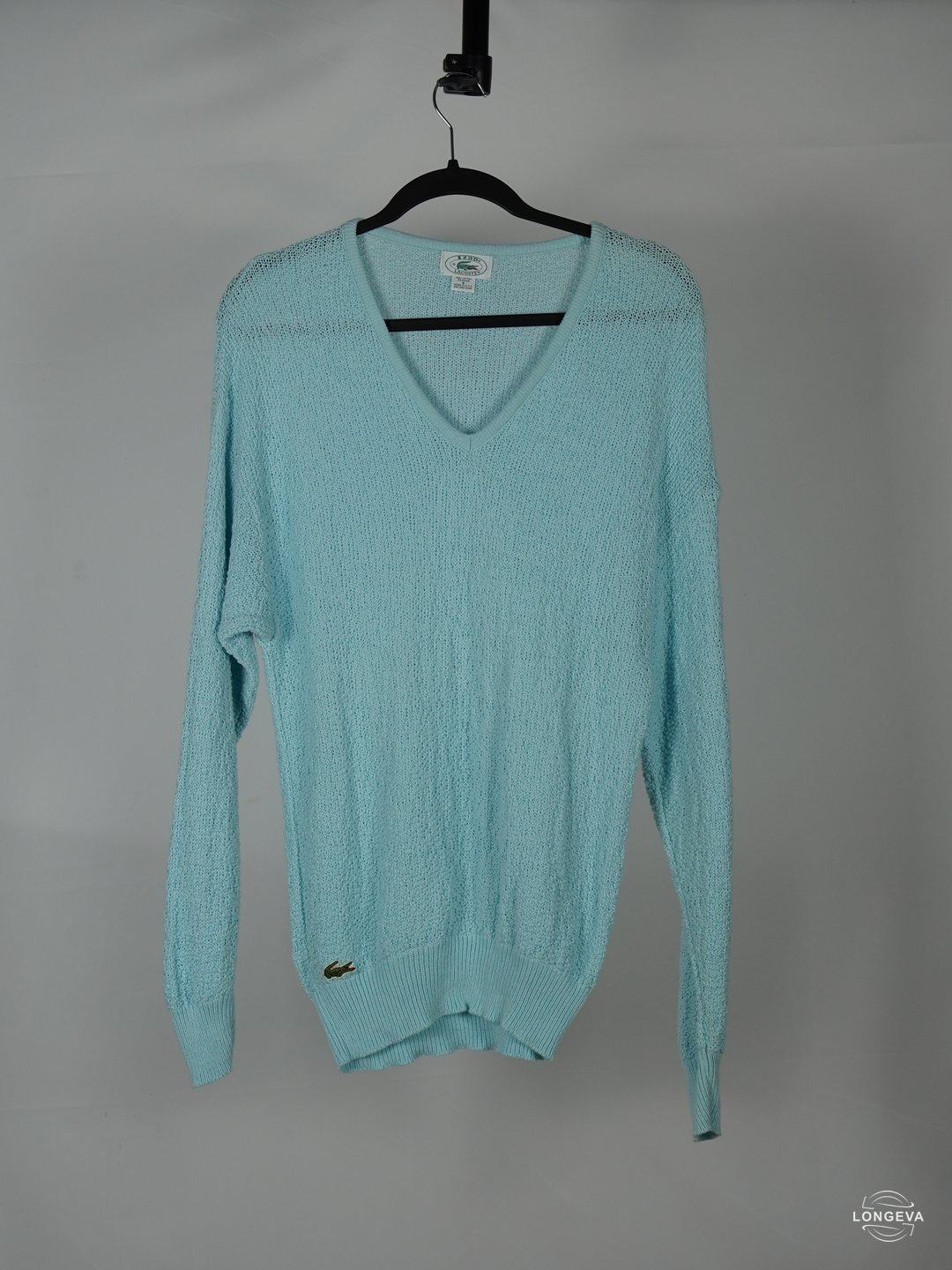 SUETER LACOSTE | AZUL | TEJIDO | S