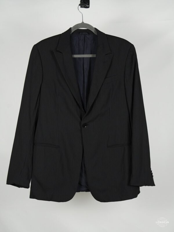 SACO GIRGIO ARMANI | NEGRO | LISO | 48R