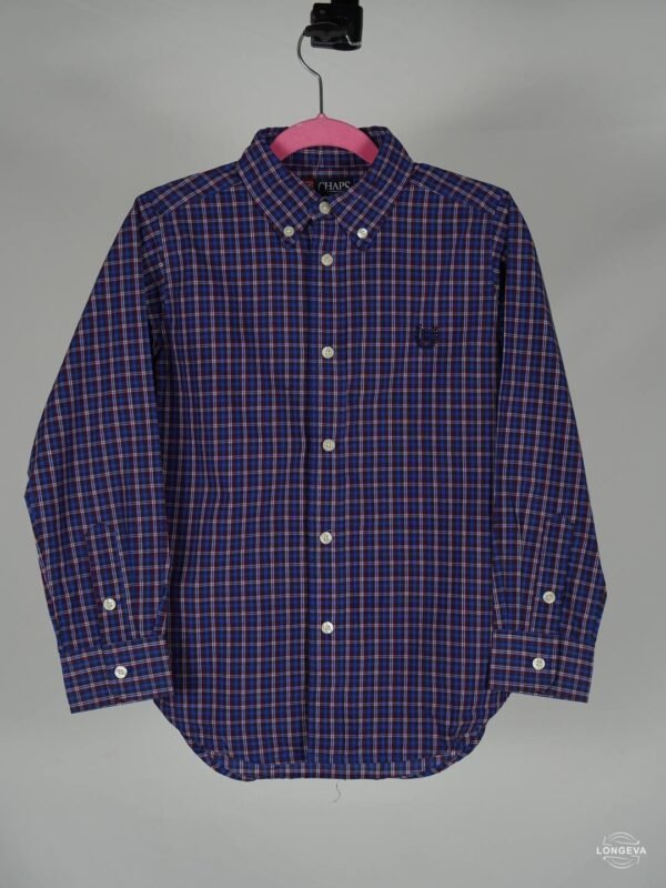 CAMISA CHAMPS | AZUL/ROJO | CUADROS | S