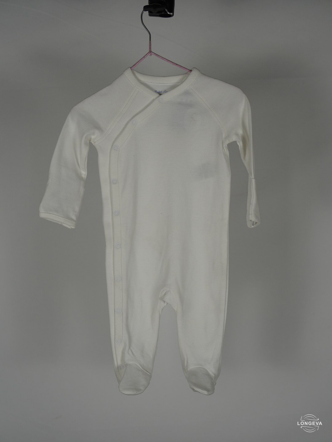 MAMELUCO RALPH LAUREN | BLANCO | LISO | 3M