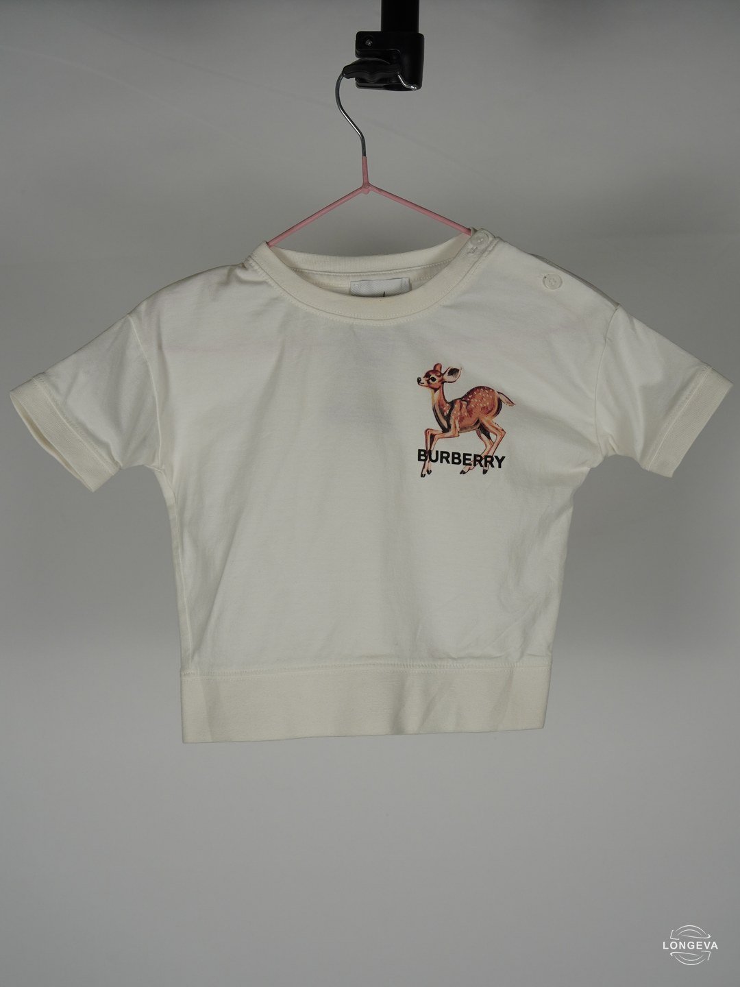 PLAYERA BURBERRY | BLANCO | LISO | PETITE