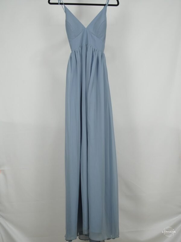 VESTIDO AZAZIE | AZUL | LISO | 2