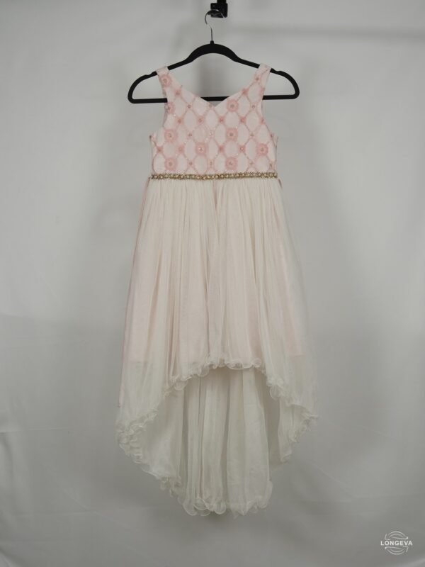 VESTIDO AMERICAN PRINCESS | ROSA/BLANCO | BICOLOR | M