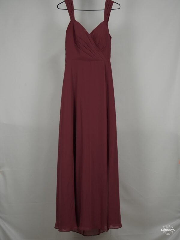 VESTIDO AZAZIE | GUINDA | LISO | 8