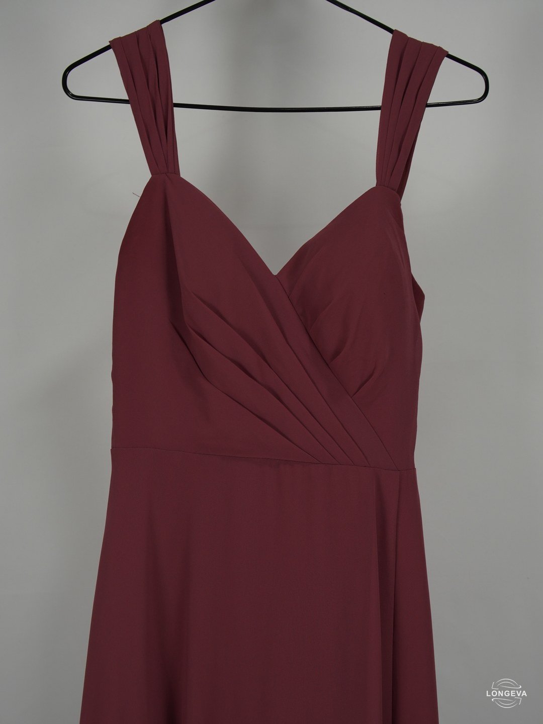 VESTIDO AZAZIE | GUINDA | LISO | 8 - Imagen 2