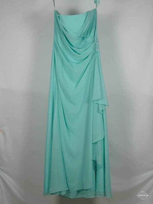 VESTIDO JORDAN | TURQUESA | LISO | 12