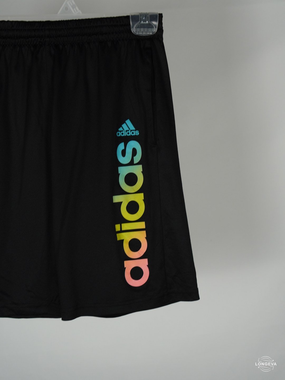 SHORT ADIDAS | NEGRO | LISO | L - Imagen 2