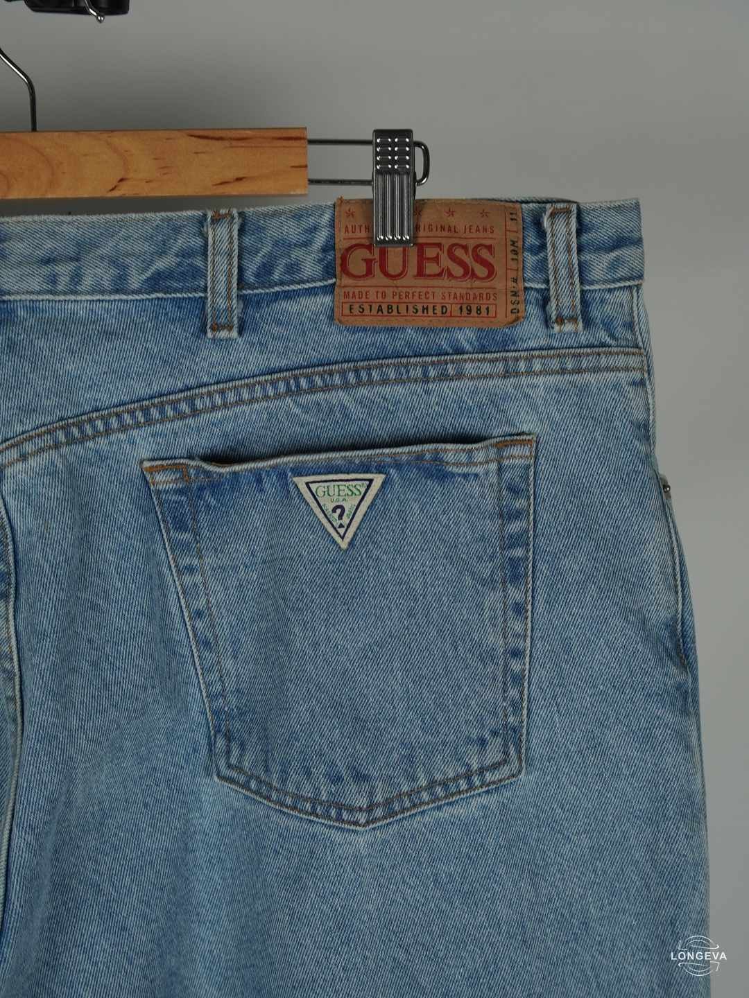 PANTALON GUESS | AZUL | MEZCLILLA | 42 - Imagen 2