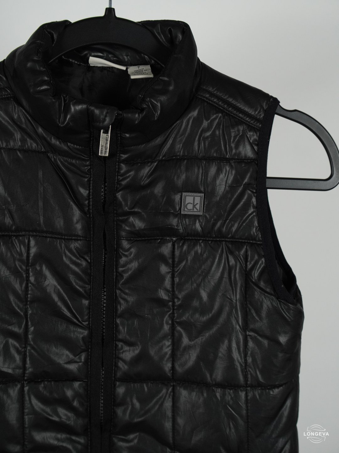 CHALECO CALVIN KLEIN | NEGRO | LISO | 7 - Imagen 2