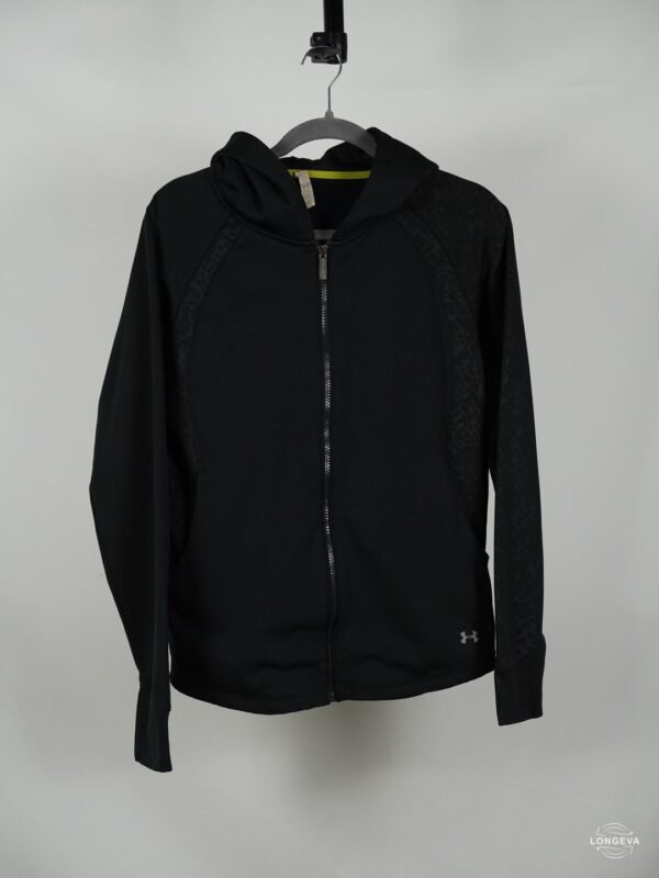 SUDADERA UNDER ARMOUR | NEGRA | LISA | M