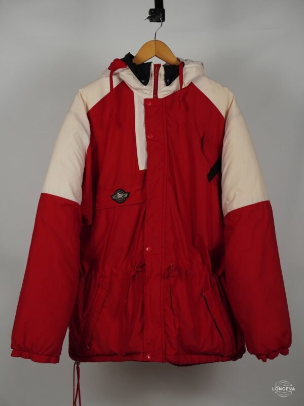 CHAMARRA SERAC | ROJO/BLANCO | LISO | L