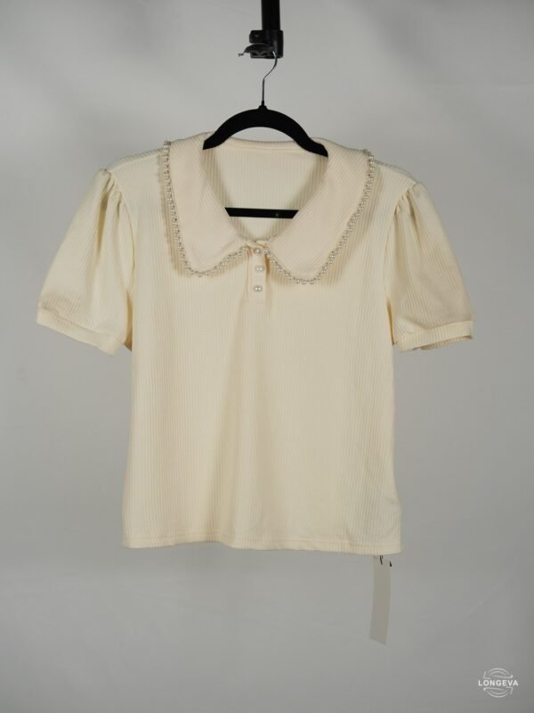 BLUSA DAZY | BEIGE | PERLAS | M