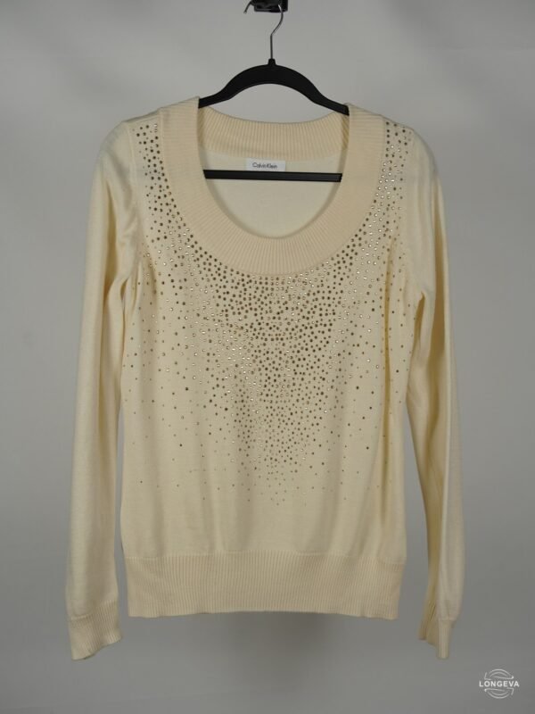 SUETER CALVIN KLEIN | BEIGE | PIEDRAS | M
