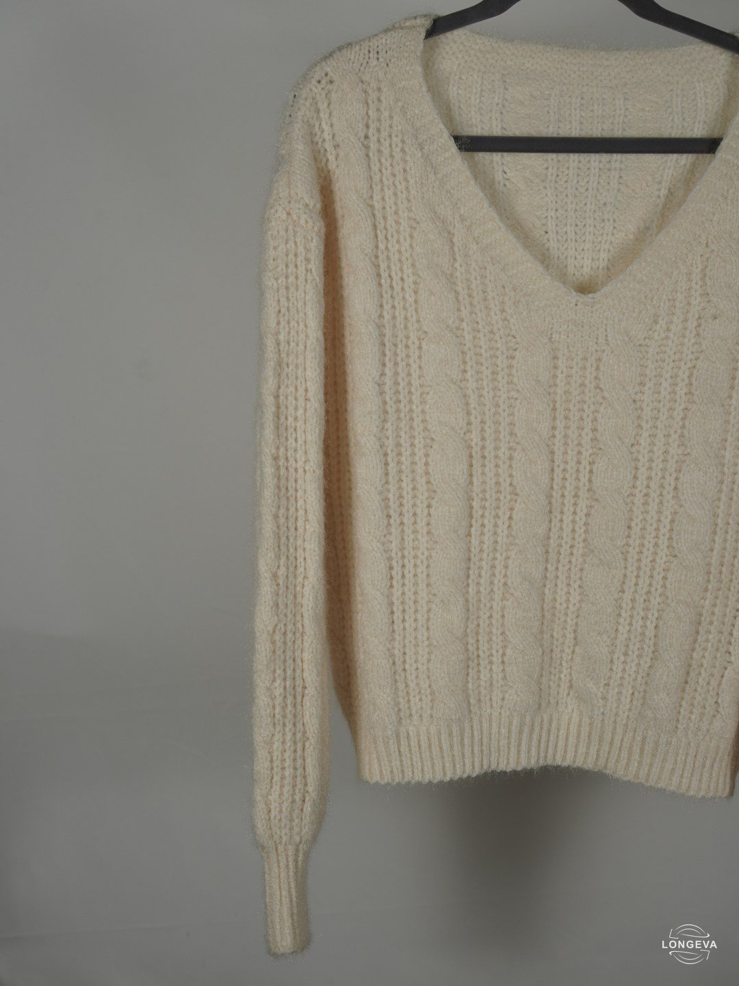 SUETER SHEIN | BEIGE | LISO | L - Imagen 2