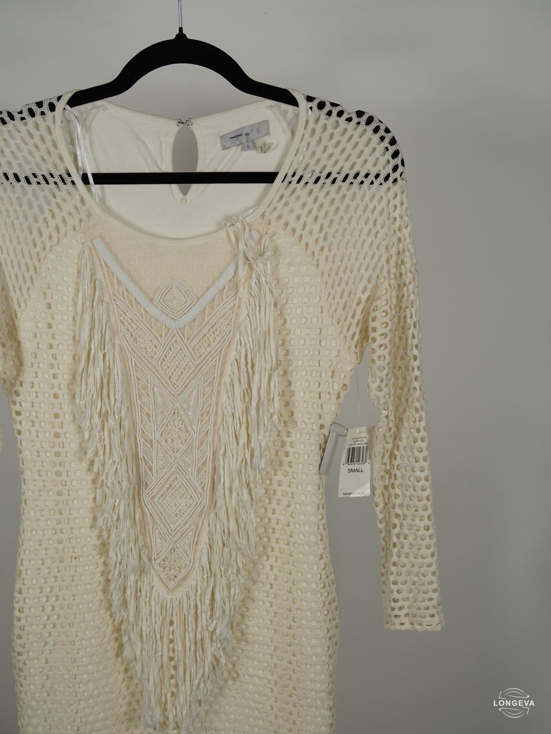 VESTIDO 1. STATE | BEIGE | BARBAS | S - Imagen 2