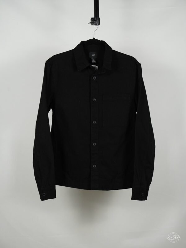 CAMISA H&M | NEGRO | LISO | XS