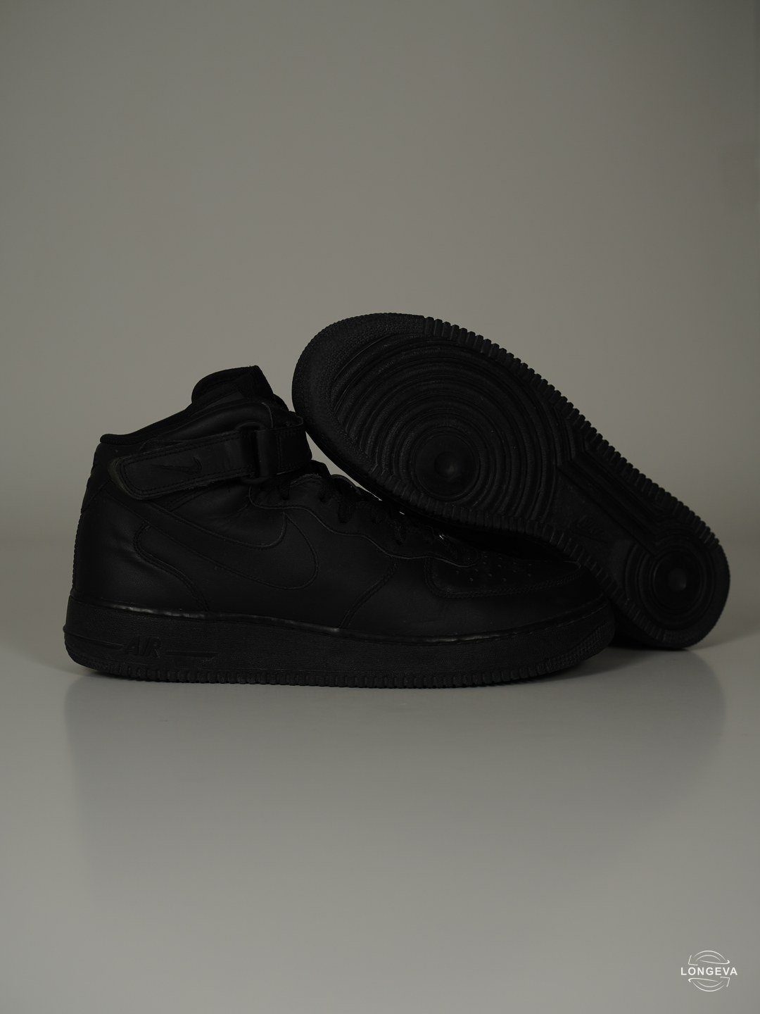 TENIS NIKE | NEGRO | AIR FORCE 1 | 31 CM - Imagen 2