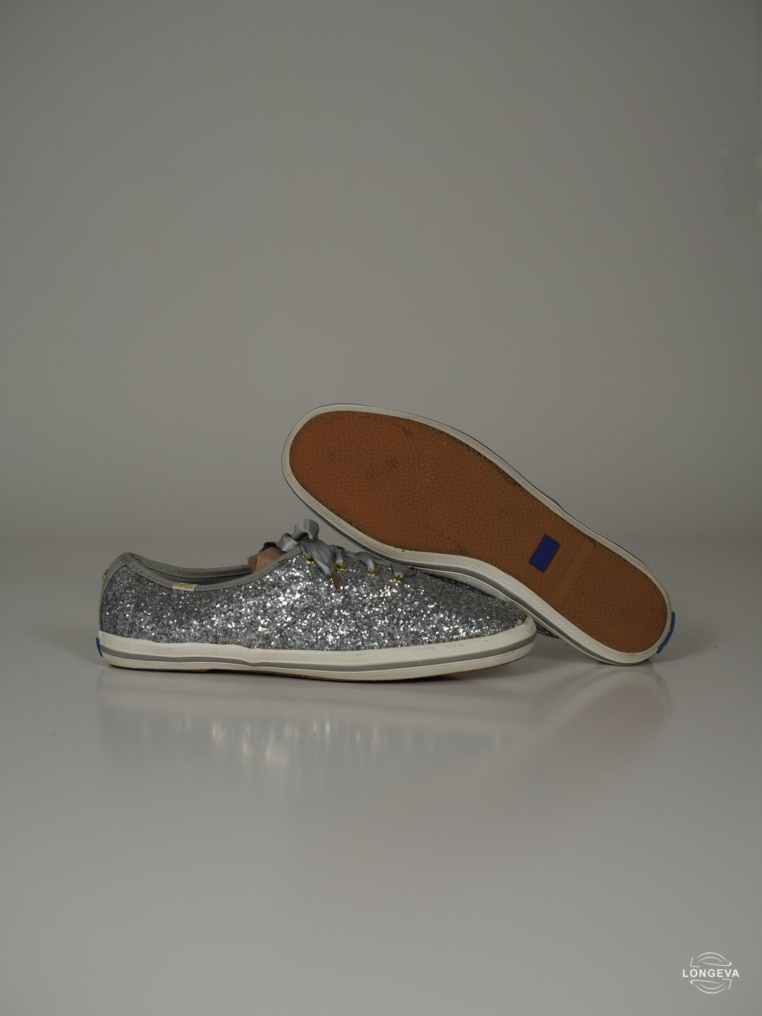 TENIS KEDS | GRIS | KATE SPADE | 24 CM - Imagen 2