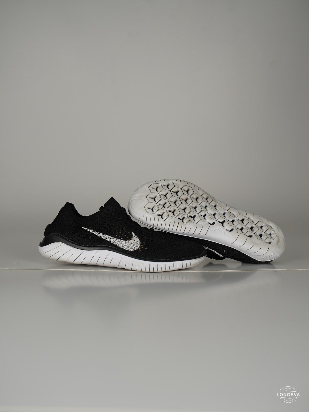 TENIS NIKE | GRIS | FREE RN FLYKNIT | 26.5 CM - Imagen 2