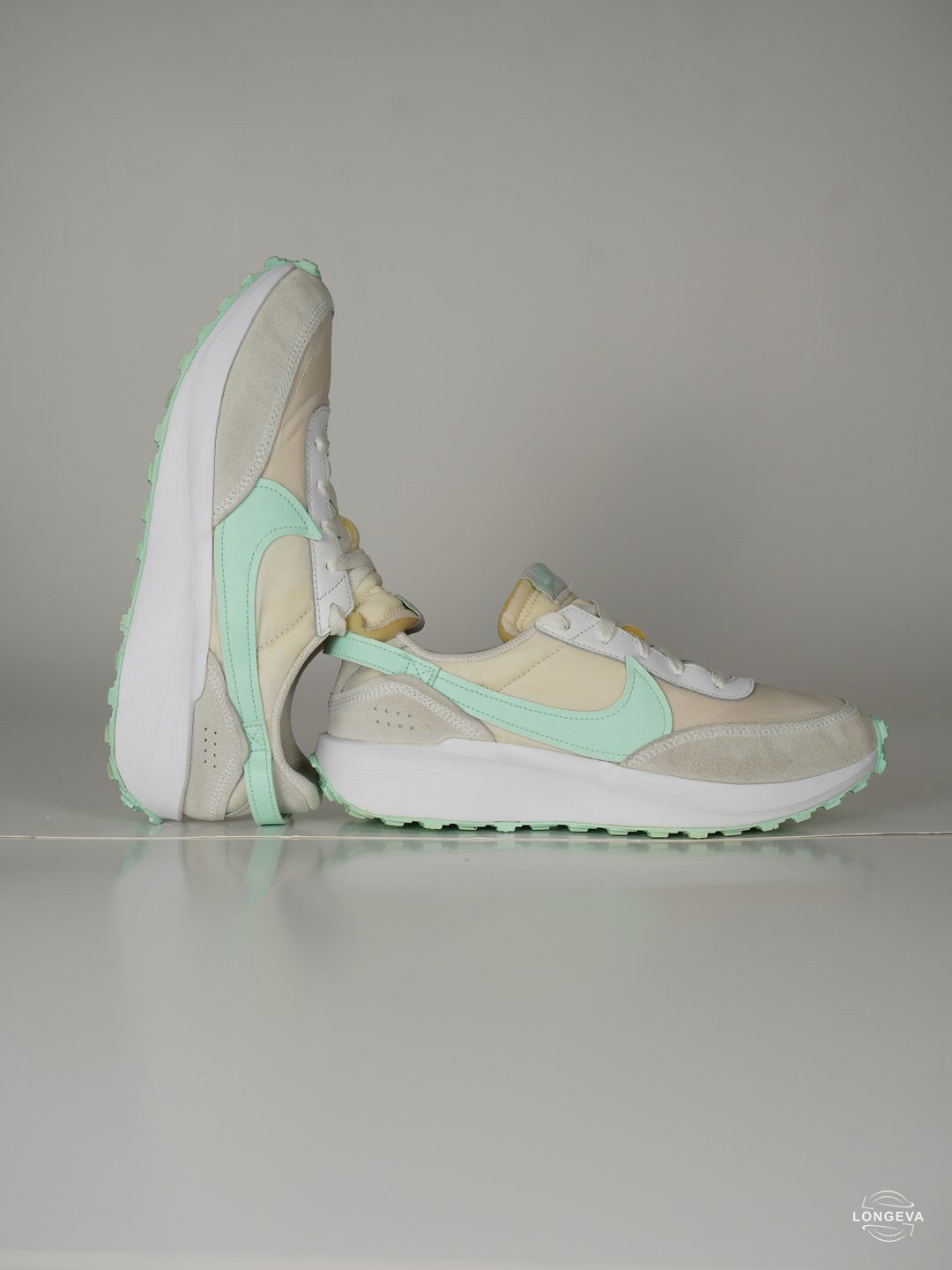 TENIS NIKE | BLANCO/VERDE AQUA | RETRO 1972 | 27 CM - Imagen 2